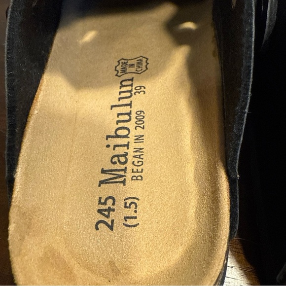 MAIBULUN CLOGS Black Size 39 - Picture 9 of 10